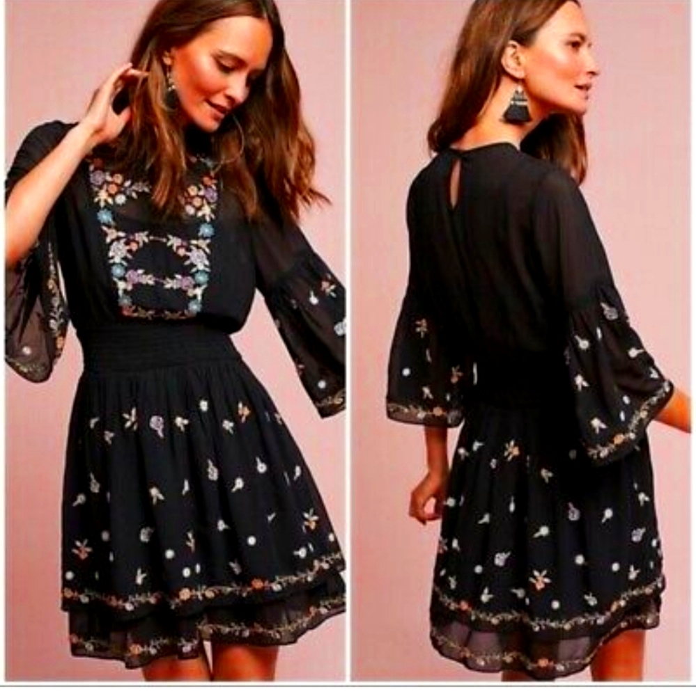 New Anthropologie Anfisa embroidery tunic/dress